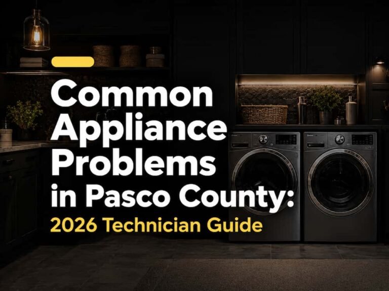 12 Appliance Problems We Fix Every Week in Pasco County